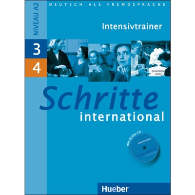 Schritte international 3+4. Intensivtr+cd (Tapa blanda)