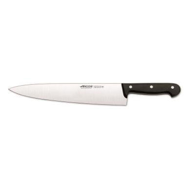 Cuchillo de cocinero Arcos Universal 280804 de Acero Nitrum, con Mango de Polioximetileno y hoja de 30 cm en estuche