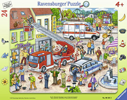 Ravensburger Rompecabezas con Marco 110,112 - Eilt Herbei! 24 Piezas Puzzle en oferta