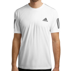 adidas Club 3STR tee Camiseta, Hombre, Blanco/Negro, XL precio