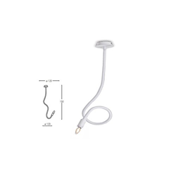 Deckenleuchte Diele E14 Küche Kunststoff Acryl weiss características