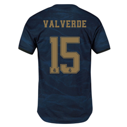 Camiseta Authentic de la 2ª equipación del Real Madrid 2019-20 dorsal Valverde 15 características