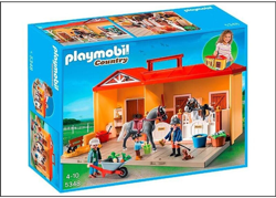 Playmobil Country - Nuevo establo maletín (5348) características