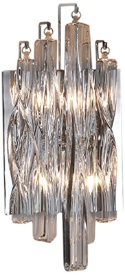 Aplique de cristal Manacor, efecto centelleante