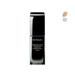 SENSAI flawless satin foundation SPF20 #202-ochre beig en oferta