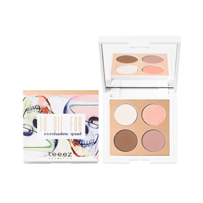 To Die For Eyeshadow Quad Scarlet Adrenaline #F6efeb