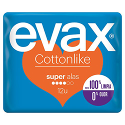 Evax® Cottonlike super con alas Compresas en oferta
