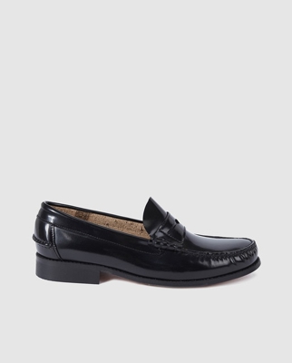 Dustin - Mocasines De Hombre Negros