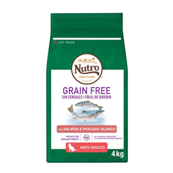 Nutro - Pienso Para Gatos Adultos Feed Clean Grain Free Salmón Y Pescado Blanco precio