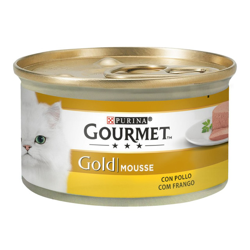 Gourmet Gold - Comida Húmeda Para Gatos Adultos Mousse Pollo 85 Gr características