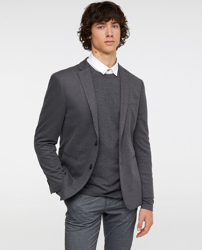 Sfera - Americana De Hombre Slim Gris Lisa, precio y características -  Shoptize