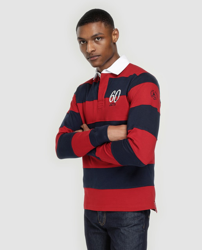 Lloyd's - Polo De Hombre Classic De Rayas Y Manga Larga precio