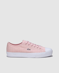 Lacoste - Zapatillas De Lona De Mujer En Color Rosa Con Logo Lateral a un  precio más barato - Shoptize