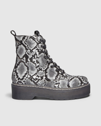 Mustang - Botines De Mujer Con Estampado De Serpiente a un precio más  barato - Shoptize