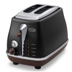 Tostador De'Longhi Icona Vintage CTOV 2003 Negro características