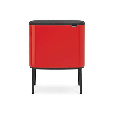 Cubo de basura Brabantia Bo Touch Bin 36 L Rojo