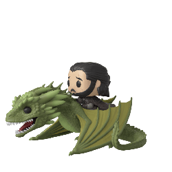 Figura Funko Pop! Ride - Jon Nieve y Rhaegal - Juego de Tronos características