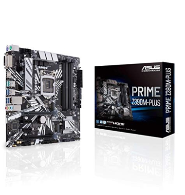 Asus Intel LGA 1151 mATX - Placa con OptiMem II, DDR4 4266 MHz, Dual M.2, HDMI, Intel Optane memory ready, SATA 6Gb/s, USB 3.1 Gen 2