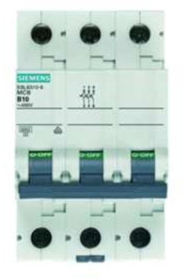 Siemens Leitungsschutzschalter, Automat 5SL6320-6 B20A 3polig 6kA