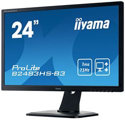 NEW! iiyama B2483HS-B3 24" ProLite H/A HD LED Monitor - Black precio