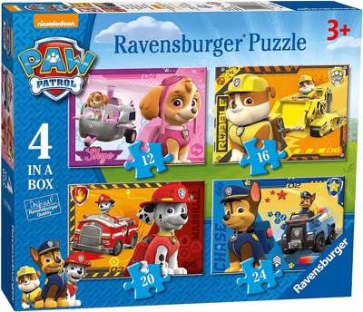 Ravensburger Paw Patrol 4 in a box