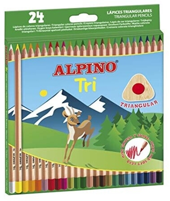 Alpino Tri estuche 24 lápices