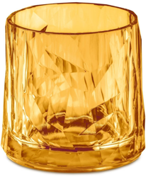 Koziol CLUB NO. 2 drinking glasses - transparent amber - 250 ml precio