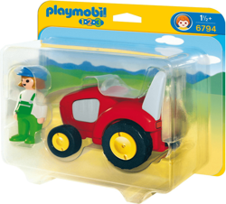 Playmobil 1.2.3 Tractor (6794) en oferta