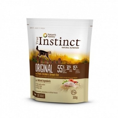 True Instinct Original fresh chicken and brown rice Adult (300 g)