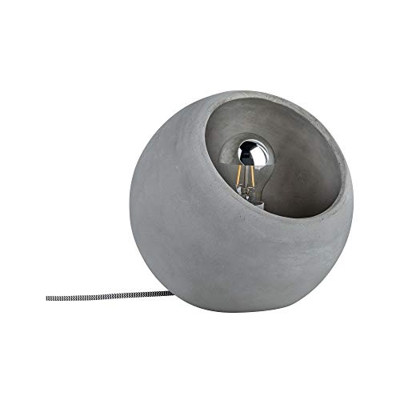 Moderna lámpara de mesa de hormigón Ingram