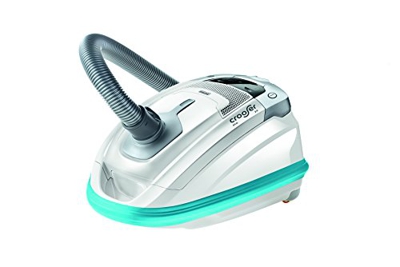 crooSer eco 2.0 650 W Aspiradora cilíndrica Secar Bolsa para el polvo 3,5 L, Aspiradora de suelo