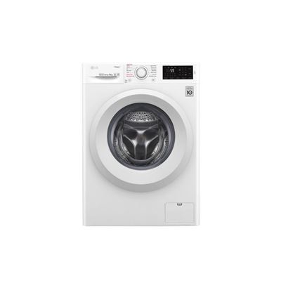 LG - Lavadora De Carga Frontal F4J5VY3W De 9 Kg Y 1.400 Rpm Blanco