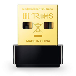 TP-LINK - Adaptador Inalámbrico Nano USB Archer T2U Nano Doble Banda AC600 en oferta