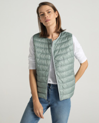 Woman El Corte Inglés - Chaleco Ultraligero De Mujer Woman Weekend El Corte  Inglés Con Cierre De Snaps a un precio más barato - Shoptize