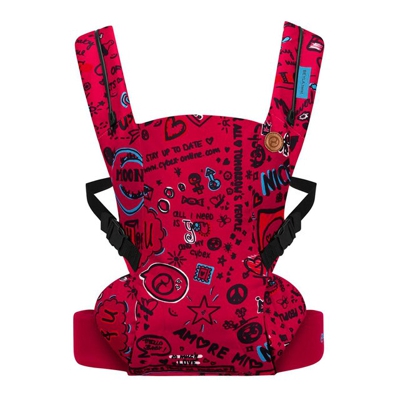 Cybex - Mochila Portabebés Beyla Twist Values For Life Rojo