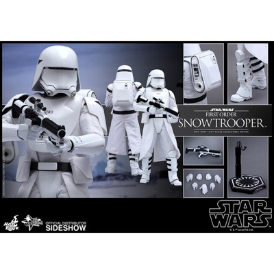 Hot Toys - Figura Disney Star Wars First Order Snowtrooper Episodio VII Escala 1/6