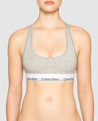 Calvin Klein - Sujetador Deportivo De Mujer Tipo Top Sin Aro en oferta
