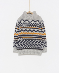 Sfera - Jersey De Niño Jacquard Cuello, precio y características - Shoptize