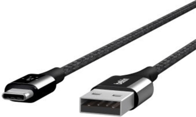 Cable Belkin Duratek USB-C 1.2m Negro