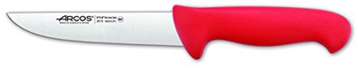 Cuchillo de carnicero Arcos Colour - Prof 291522 de acero inoxidable y mango ergonómico - Rojo