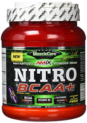 Amix Muscle Core Nitro Bcaa+ - 500gr - Frutas del bosque características
