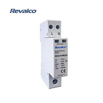 PROTECTOR SOBRETENSION 1P+N 30KA 275V TRANSITORIO 1 MODULO