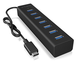 RaidSonic 5854676000 ICY BOX IB-HUB1700-C3 Hub 7 x SuperSpeed USB 3.0 ~D~ en oferta
