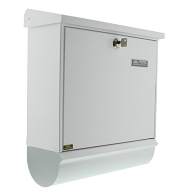 Burg Wächter Briefkasten Comfort-Set weiß