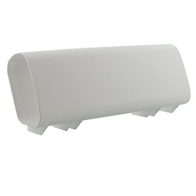 Robuste Zeitungsbox 49000 aus Kunststoff Zeitungsrolle Zeitungsfach Weiß