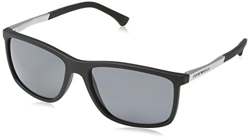 Emporio Armani 0ea4058 58 Gafas de sol, Black Rubber 506381, Unisex características