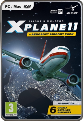 X-Plane 11 + Aerosoft Airport Pack (PC/Mac)