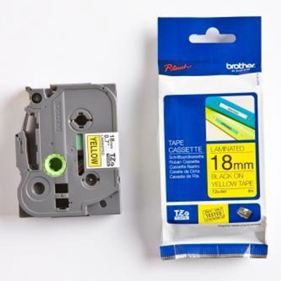 TZE641 cinta para impresora de etiquetas Negro sobre amarillo TZe, Cinta de escritura