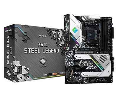 X570 Steel Legend placa base Zócalo AM4 ATX AMD X570