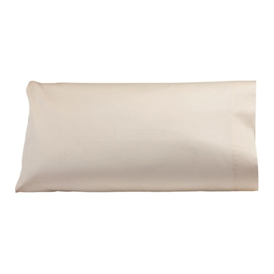 El Corte Inglés - Funda De Almohada 300 Hilos Cotton Sateen Crudo 50 x 85 cm